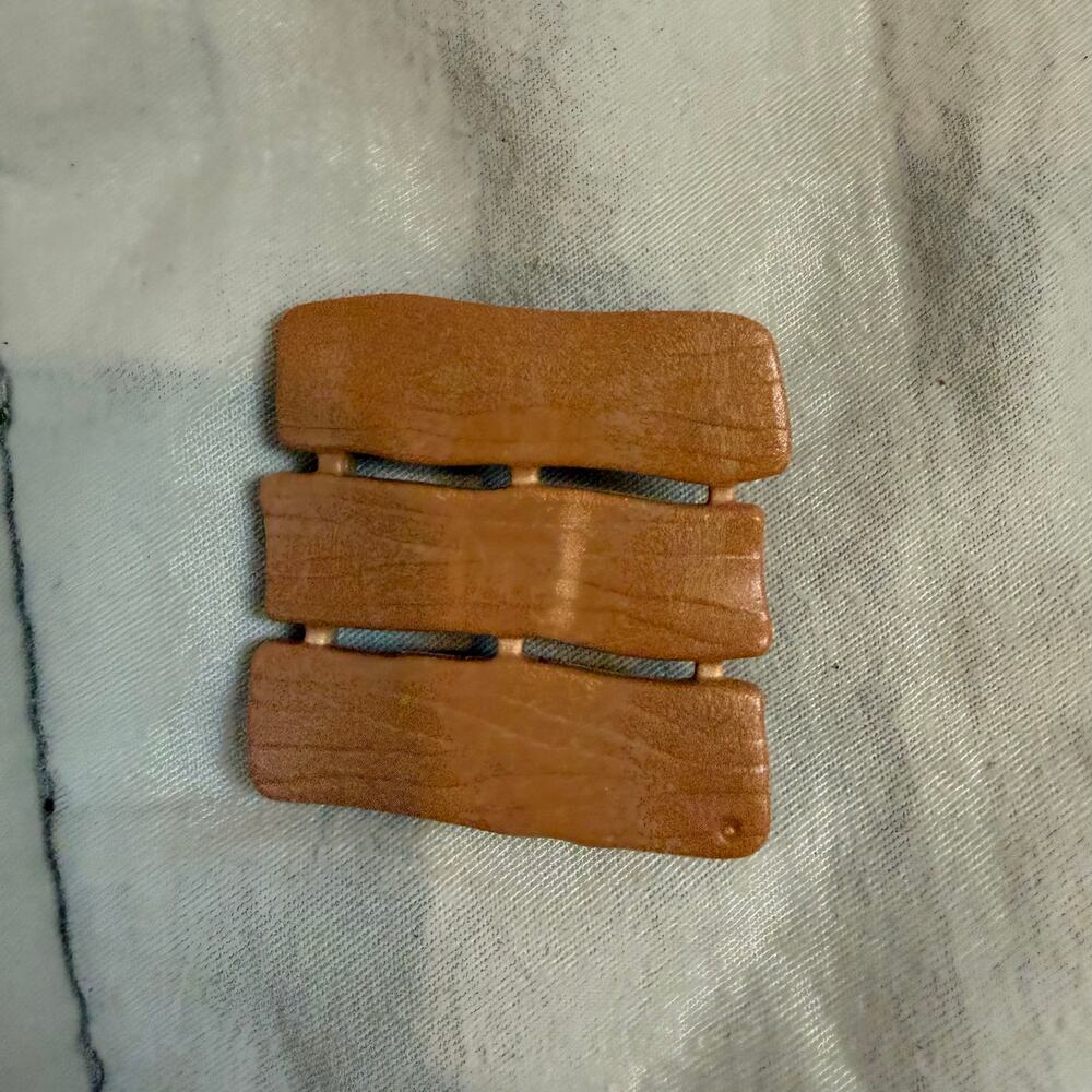 Playmobil Light Brown Barrel Table Board Cover Replacement Piece Part